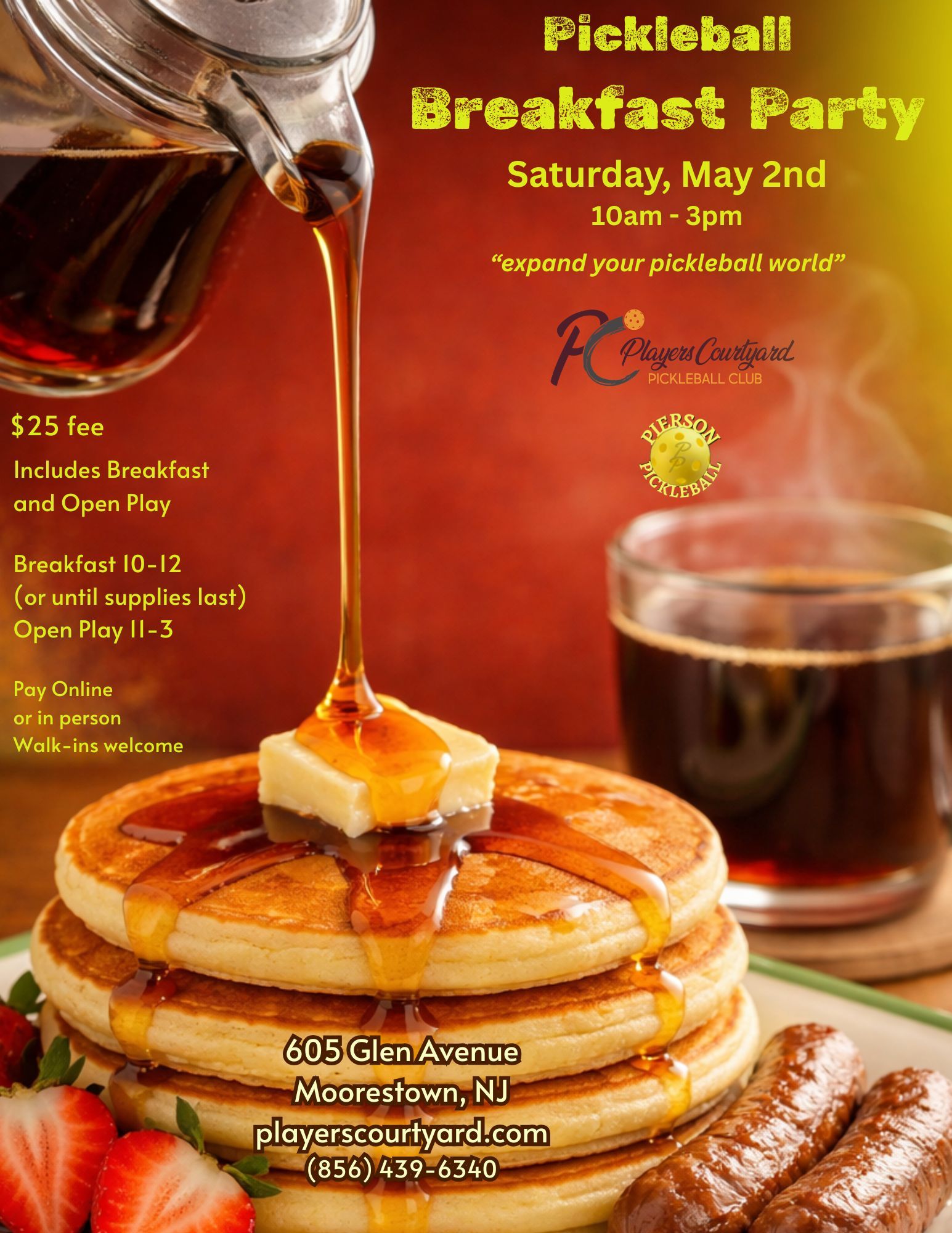 Pickleball Breakfast Party