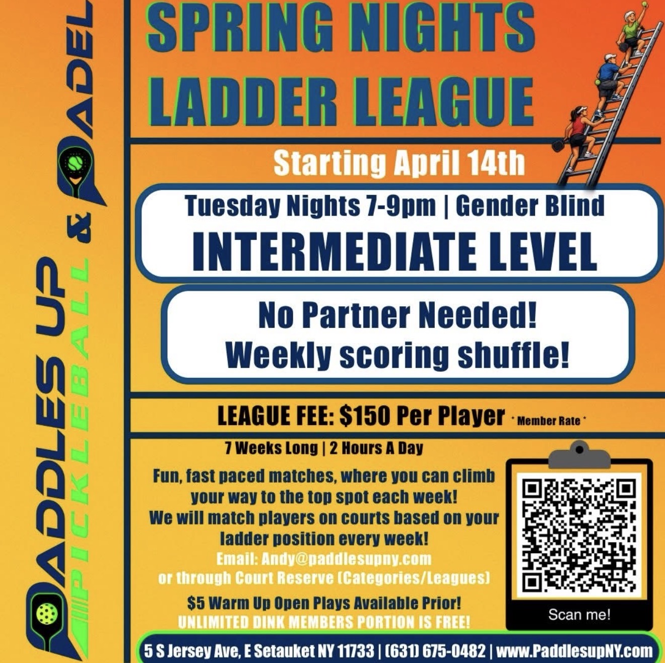 SPRING NIGHTS LADDER LEAGUE