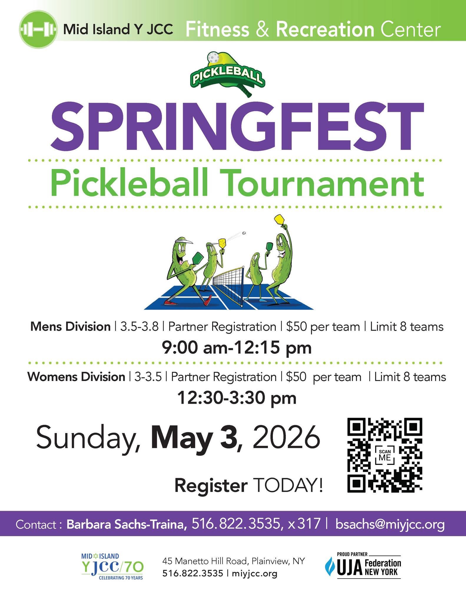 SPRINGFEST Pickleball Tournament