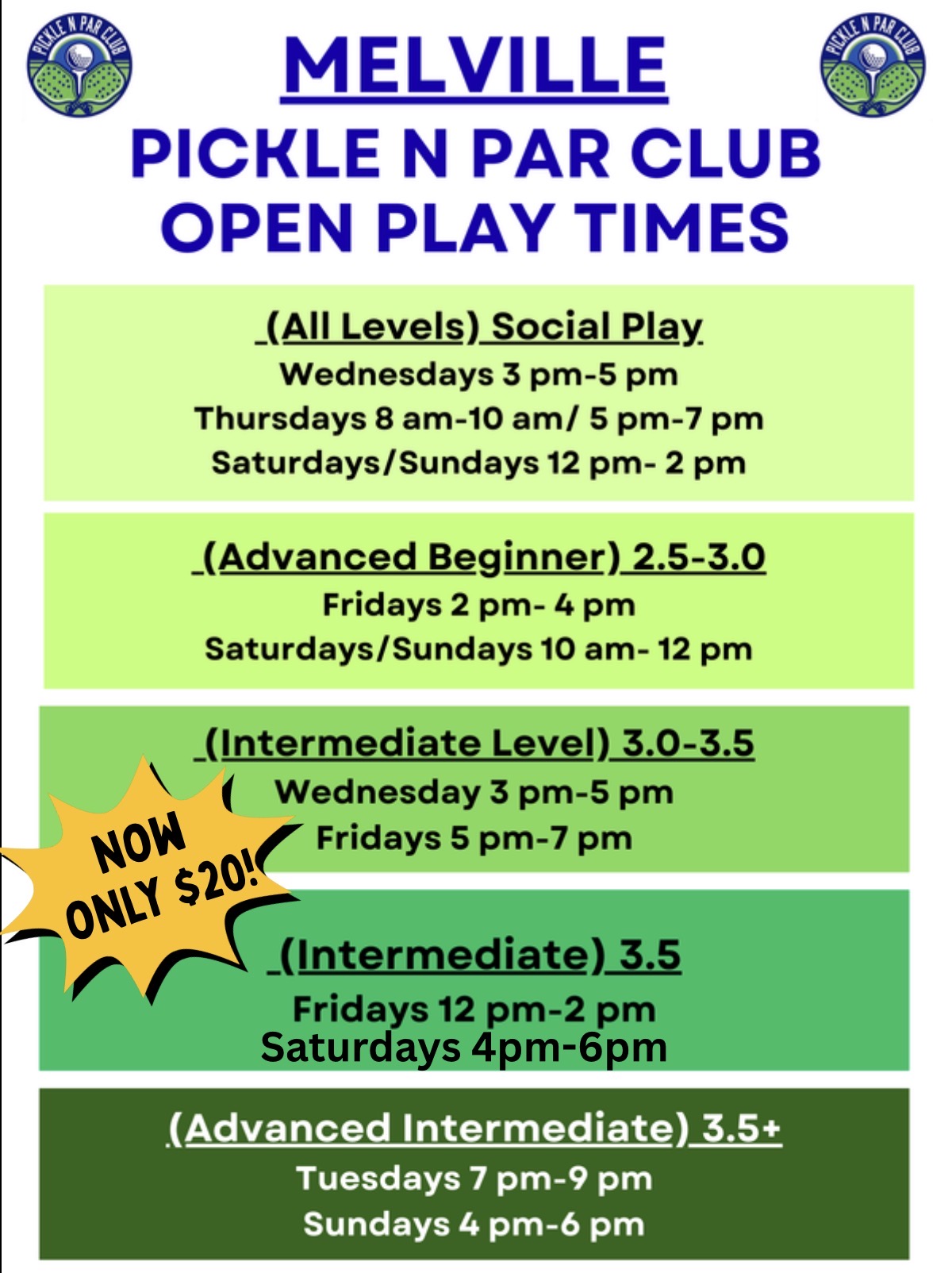 (All Levels) Social Play