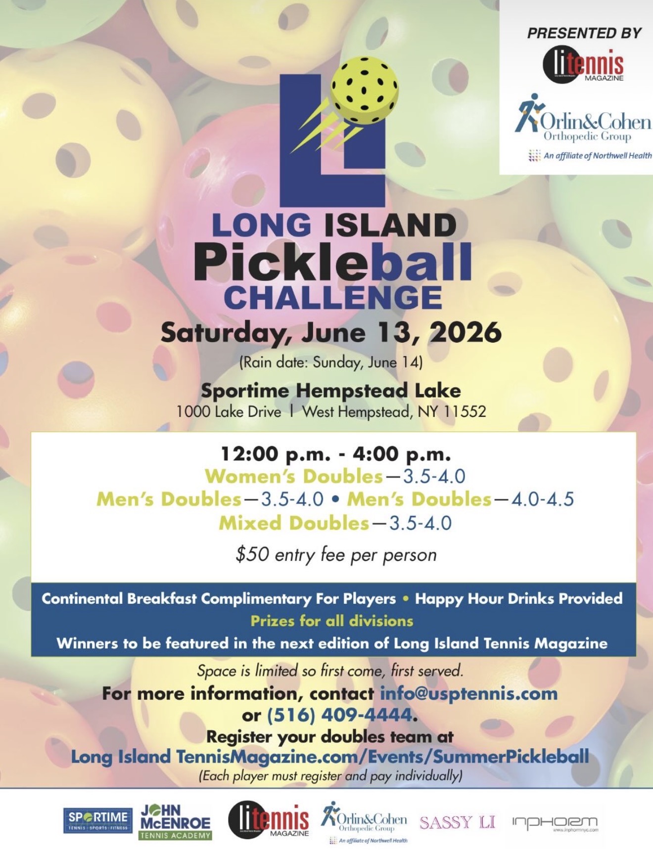 Long Island Pickleball Challenge