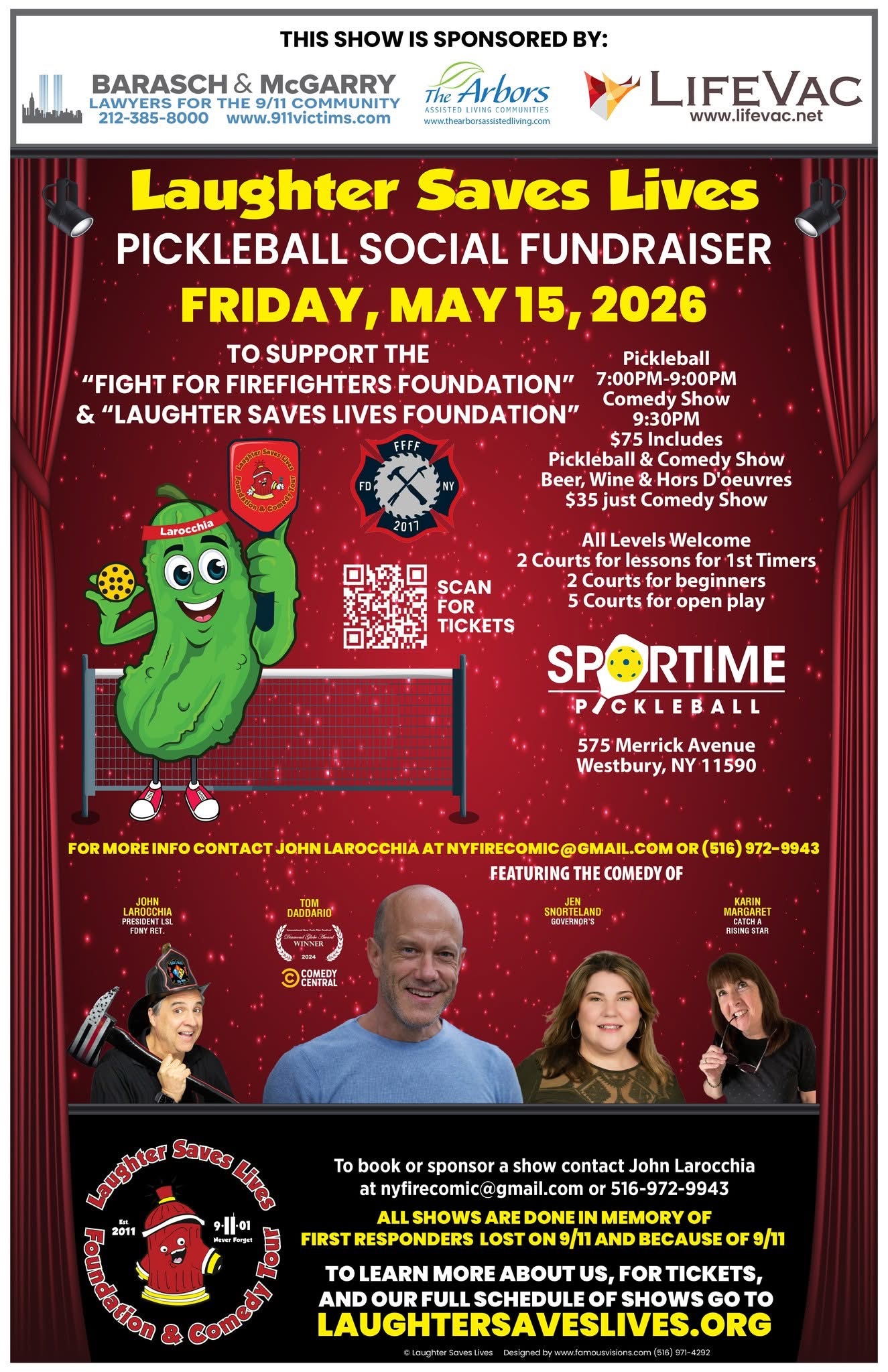 Laughter Saves Lives Pickleball Social Fundraiser