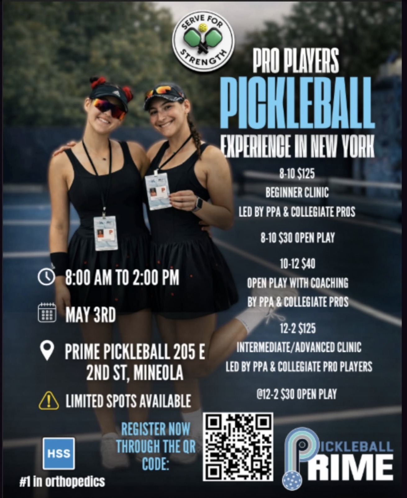 PRO PLAYERS PICKLEBALL EXPERIENCE IN NEW YORK